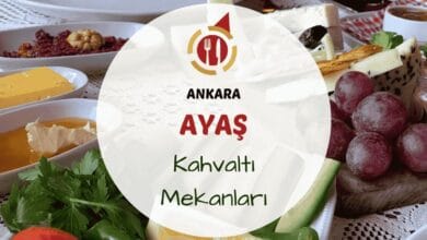 Ankara Ayaş kahvaltı mekanlarını gösteren kahvaltı sofrası görseli