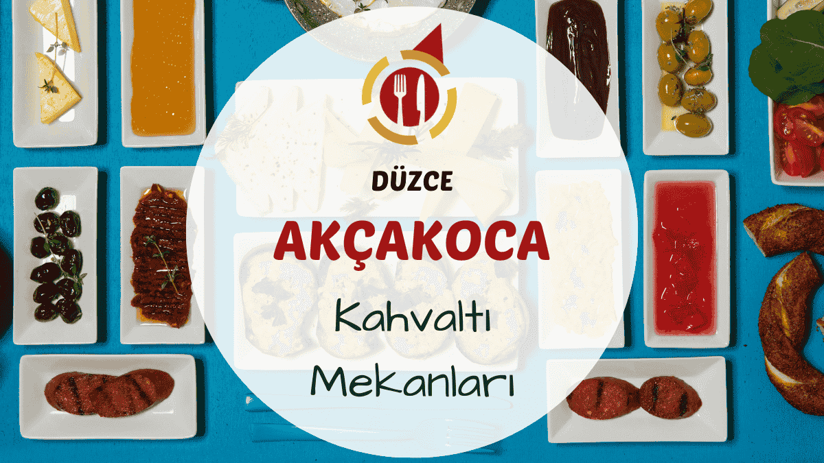 Akçakoca sahilinde deniz manzaralı bir masada serpme kahvaltı tabağı