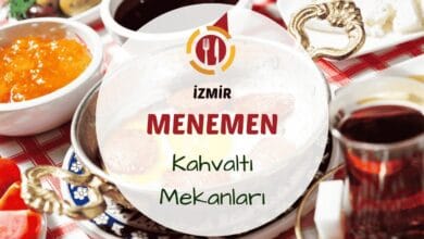 İzmir Menemen kahvaltı mekanlarını gösteren kahvaltı masası görseli
