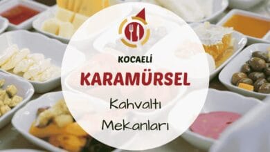 Kocaeli Karamürsel kahvaltı mekanlarını gösteren deniz kenarı kahvaltı masası fotoğrafı