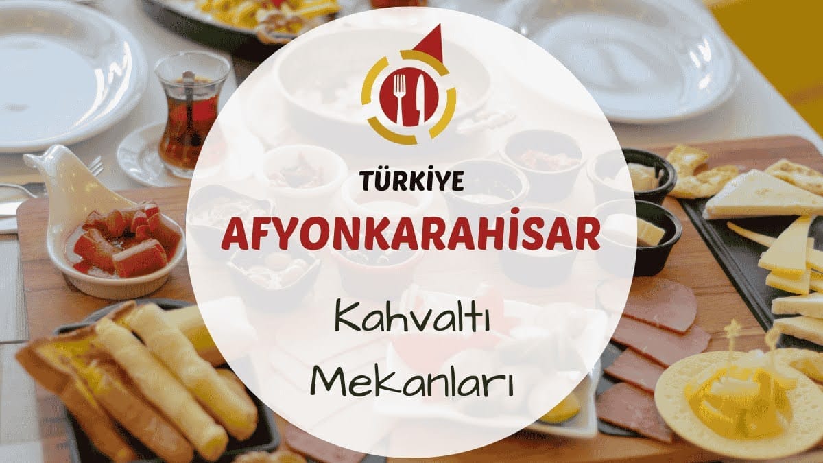 Afyon yöresel kahvaltı sofrasında katmer kaymak ve sucuk çeşitleri