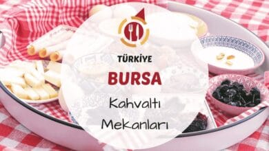 Bursa kahvaltı mekanlarını gösteren doğa manzaralı ve yöresel ürünlerle donatılmış kahvaltı masası görseli