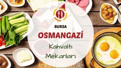 Bursa Osmangazi kahvaltı mekanlarını gösteren kahvaltı sofrası görseli