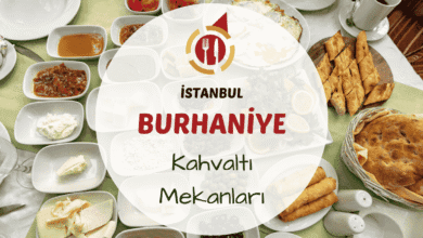 İstanbul Burhaniye kahvaltı mekanlarını gösteren kahvaltı masası görseli