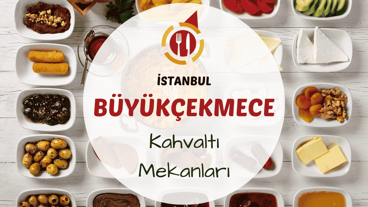 Büyükçekmece sahilinde deniz manzaralı bir masada serpme kahvaltı sofrasından görünüm