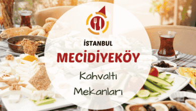 İstanbul Mecidiyeköy kahvaltı mekanlarını tanıtan sade ve iştah açıcı kahvaltı görseli