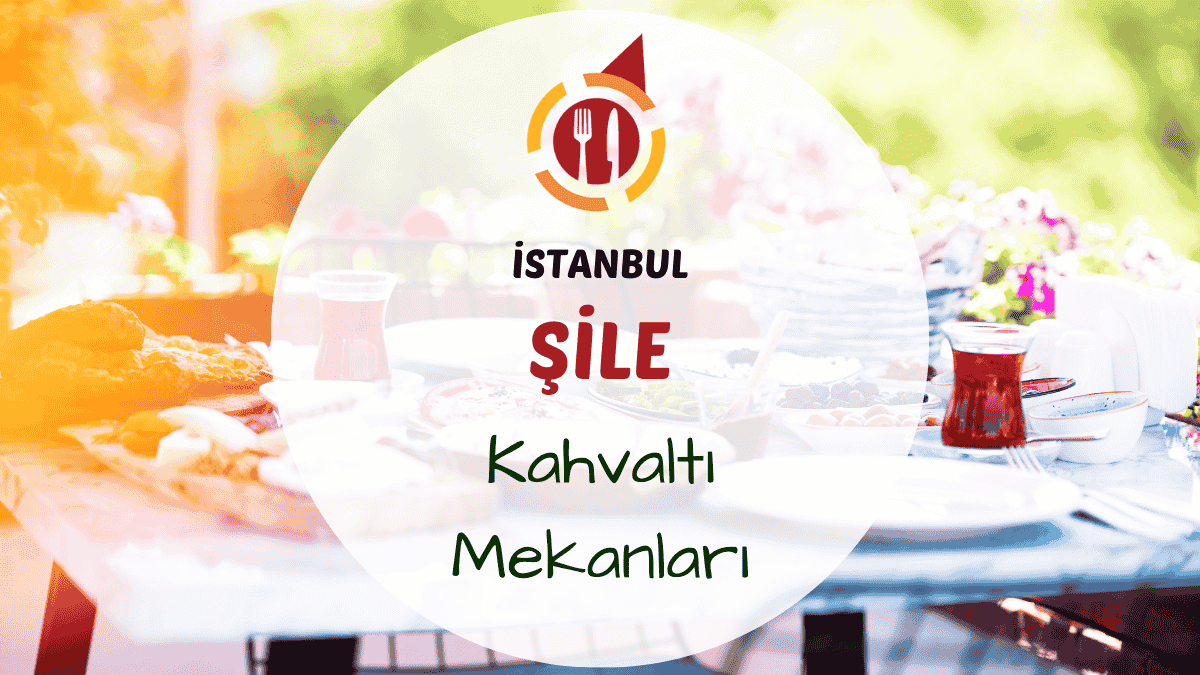 Şile'de yeşillikler arasında denize bakan bir terasta hazırlanmış serpme kahvaltı sofrası