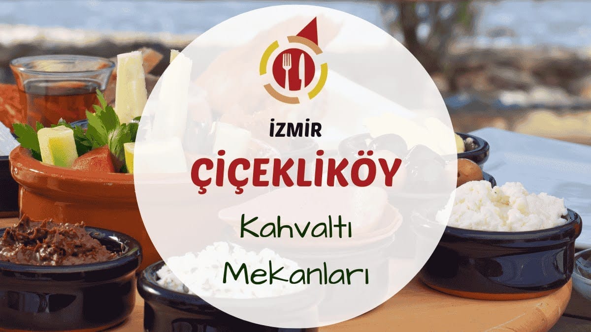 Çiçekliköy'de teras manzaralı kahvaltı sofrasında köy ürünleriyle hazırlanmış serpme tabaklar