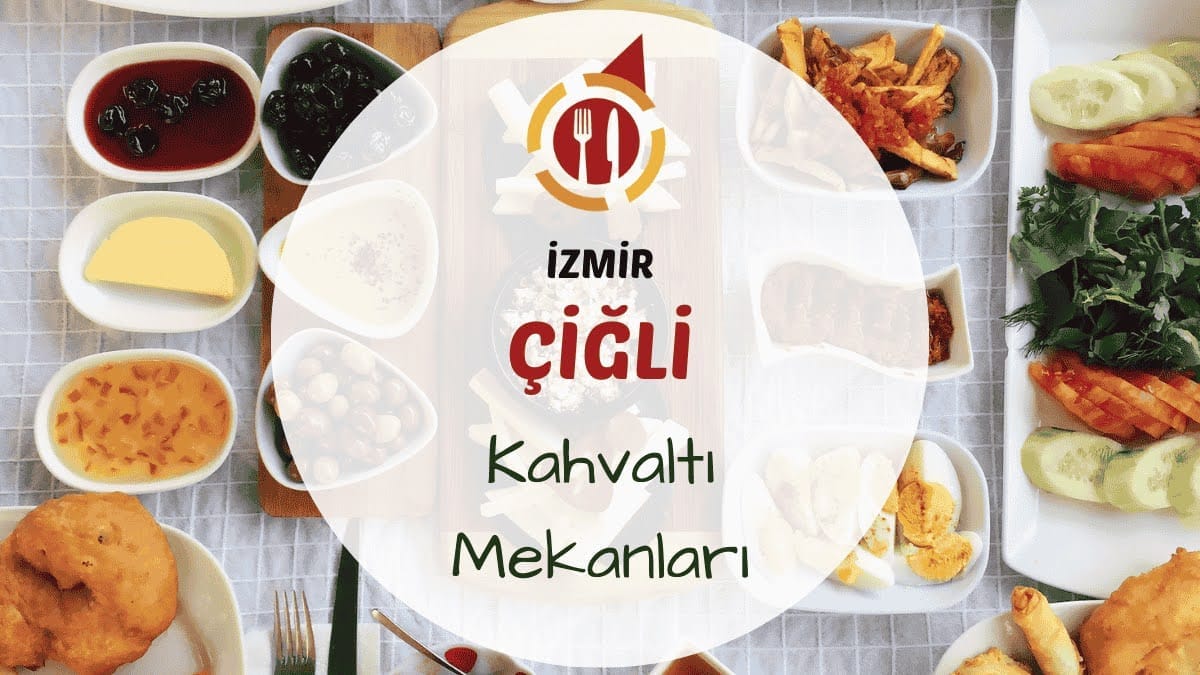 Çiğli'de serpme kahvaltı tabağı, peynir çeşitleri ve taze ekmeklerle dolu bir masa
