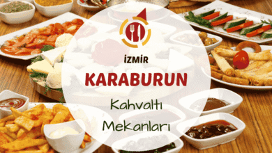 İzmir Karaburun kahvaltı mekanlarını gösteren deniz manzaralı kahvaltı masası görseli