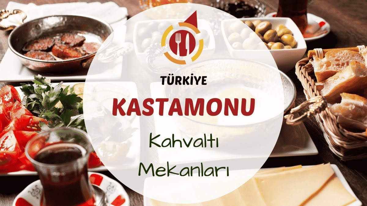 Kastamonu'da tarihi konak avlusunda hazırlanmış yöresel serpme kahvaltı sofrası