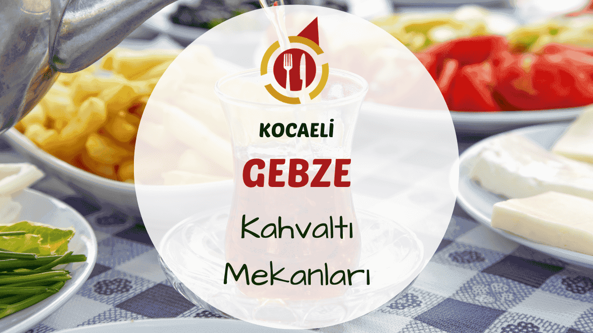 Gebze Tavşanlı semtinde bahçeli bir kahvaltı mekanında gözleme ve serpme kahvaltı sofrası
