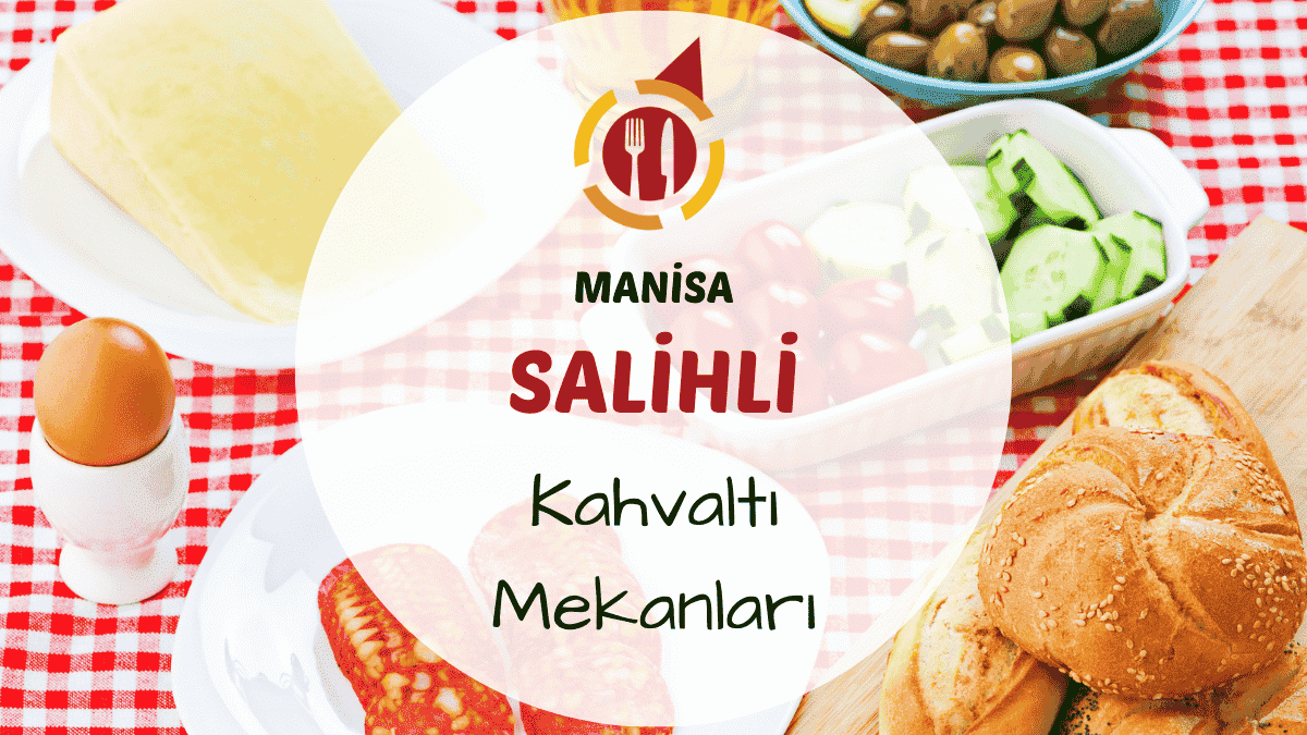 Salihli Hacıbektaşlı yolundaki kahvaltı salonunda ev yapımı ürünlerle hazırlanmış serpme kahvaltı sofrası