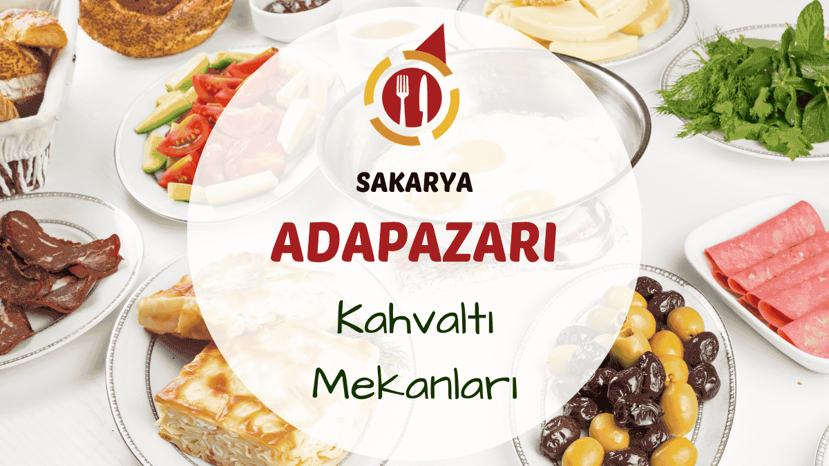 Adapazarı'nda ağaçlar altında kurulmuş serpme kahvaltı masası ve bahçe düzeni