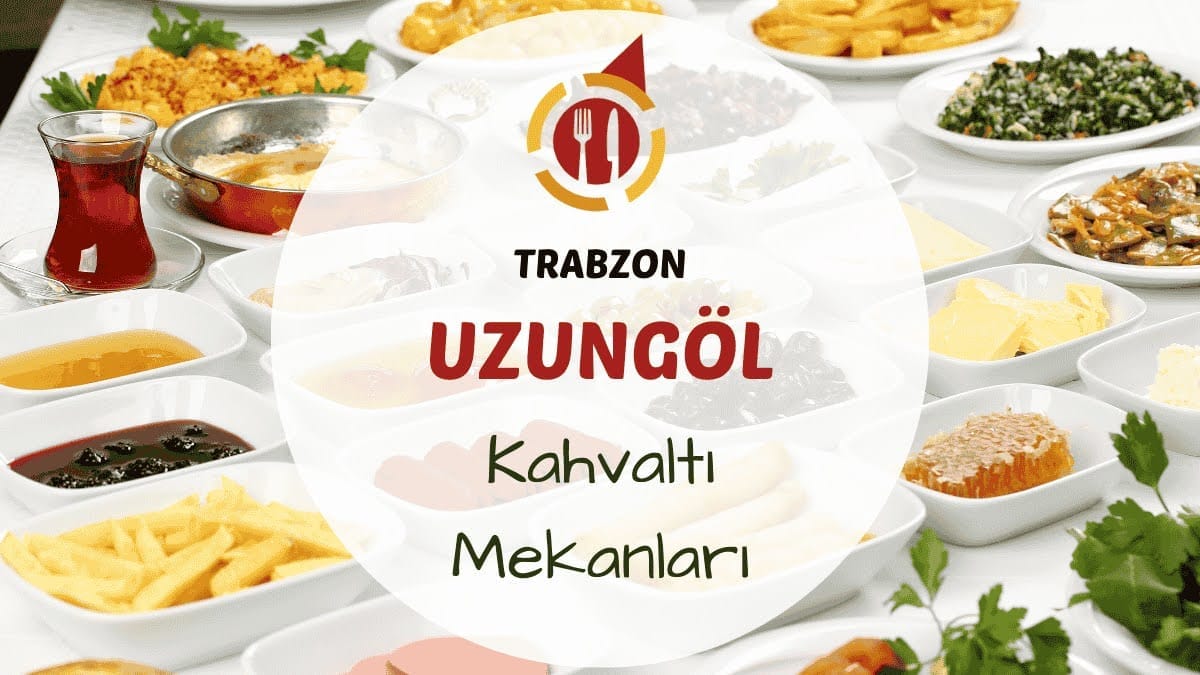 Uzungöl göl manzarası eşliğinde kuymak ve mısır ekmeğiyle hazırlanmış kahvaltı sofrası