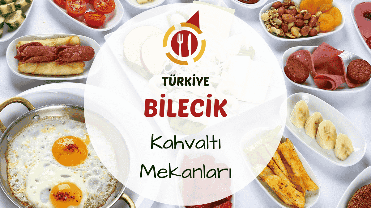 Bilecik'te yeşillikler arasında hazırlanmış serpme kahvaltı sofrası