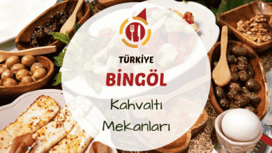 Bingöl kahvaltı mekanlarını gösteren doğal ortamda, yöresel ürünlerle donatılmış serpme kahvaltı masası görseli