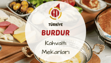 Burdur kahvaltı mekanlarını gösteren doğal ürünlerle hazırlanmış, serpme kahvaltı sofrası görseli