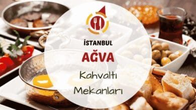 İstanbul Ağva kahvaltı mekanlarını gösteren dere kenarında veya doğa içinde kurulmuş serpme kahvaltı masası görseli