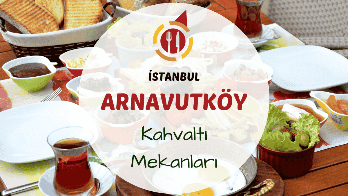 Arnavutköy'de yeşillik içinde serpme kahvaltı sofrası ve çay bardakları