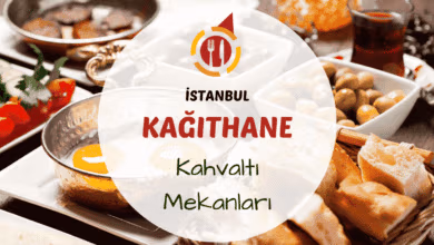 Kağıthane'de serpme kahvaltı tabağı ve sınırsız çay servisi yapılan bir sofra görünümü