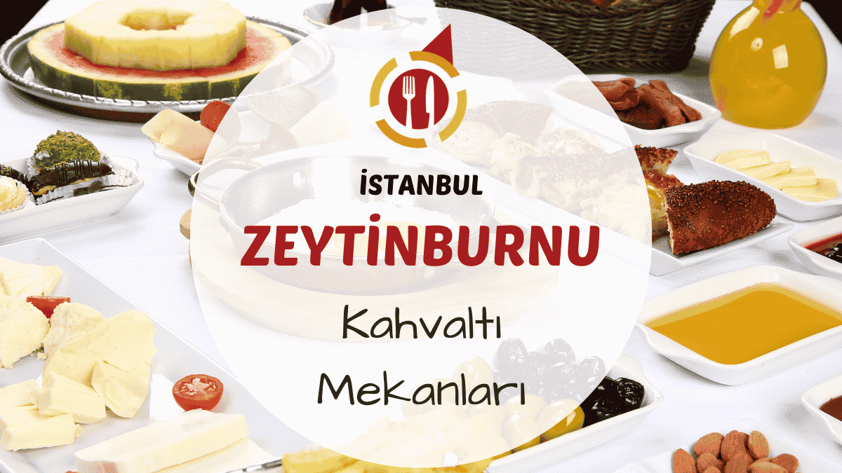 Zeytinburnu kahvaltı mekanlarından serpme kahvaltı tabağı ve çay servisi