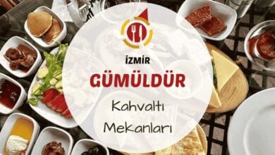 İzmir Gümüldür kahvaltı mekanlarını gösteren sahil kenarında kurulmuş serpme kahvaltı masası görseli