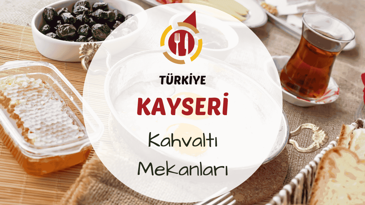 Kayseri serpme kahvaltı sofrası pastırma sucuk peynir çeşitleriyle donatılmış masa