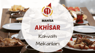 Manisa Akhisar kahvaltı mekanlarını gösteren zeytin çeşitleri, ev yapımı reçeller, peynir tabakları ve Ege’ye özgü otlarla hazırlanmış kahvaltı sofrası görseli