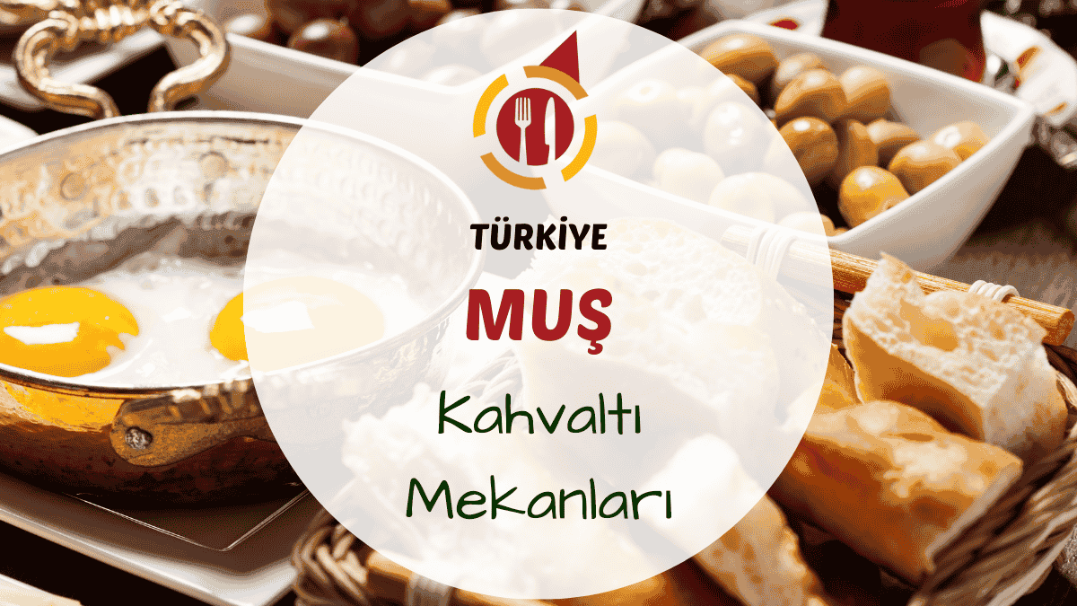 Muş'ta bir kahvaltı salonunda servis edilen kavurmalı menemen ve taze ekmek tabağı