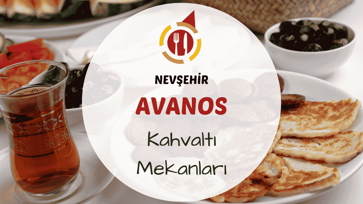 Avanos sokaklarında sabah kahvaltısı için hazırlanmış bir sofra görünümü