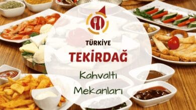 Tekirdağ kahvaltı mekanlarını gösteren deniz manzaralı ya da bağ evi tarzında kurulmuş kahvaltı masası görseli