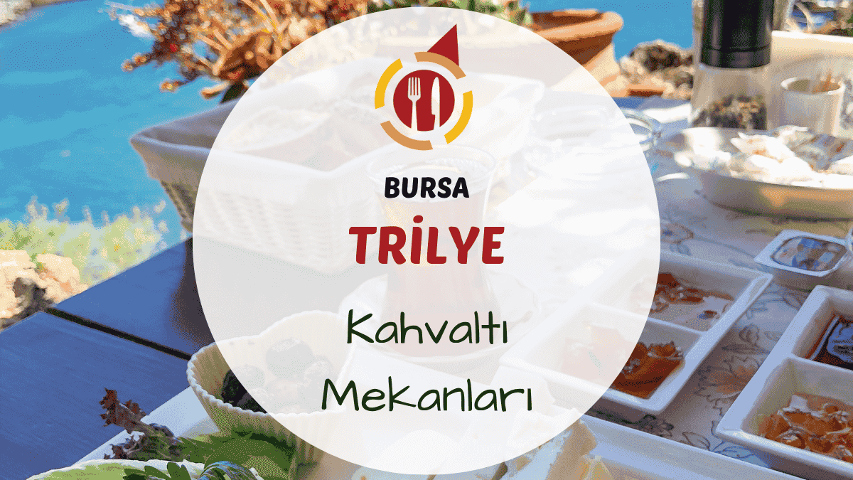 Trilye'de deniz manzarasına karşı hazırlanmış serpme kahvaltı masası