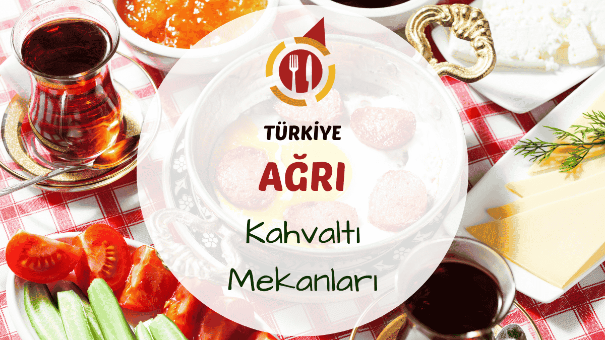 Ağrı'da serpme kahvaltı tabağı ve semaver çay servisi yapılan bir sofra görüntüsü