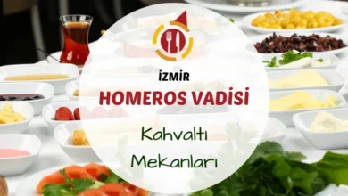 Homeros Vadisi kahvaltı yerleri ve bornova doğa kahvaltısı.