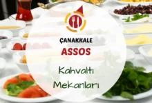 Assos kahvaltı yerleri ve behramkale antik liman kahvaltı.