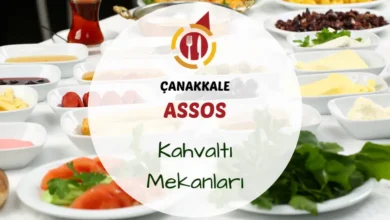 Assos kahvaltı yerleri ve behramkale antik liman kahvaltı.