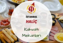 Haliç kahvaltı mekanları ve altın boynuz manzarası.
