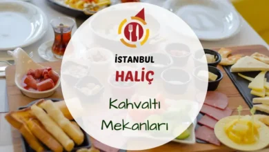 Haliç kahvaltı mekanları ve altın boynuz manzarası.